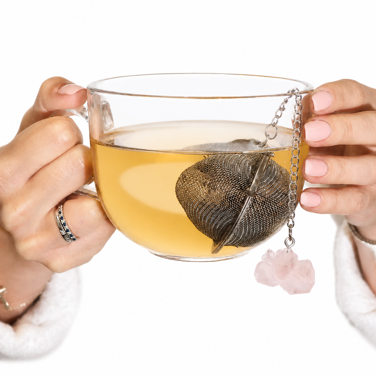 Crystal Tea Strainers