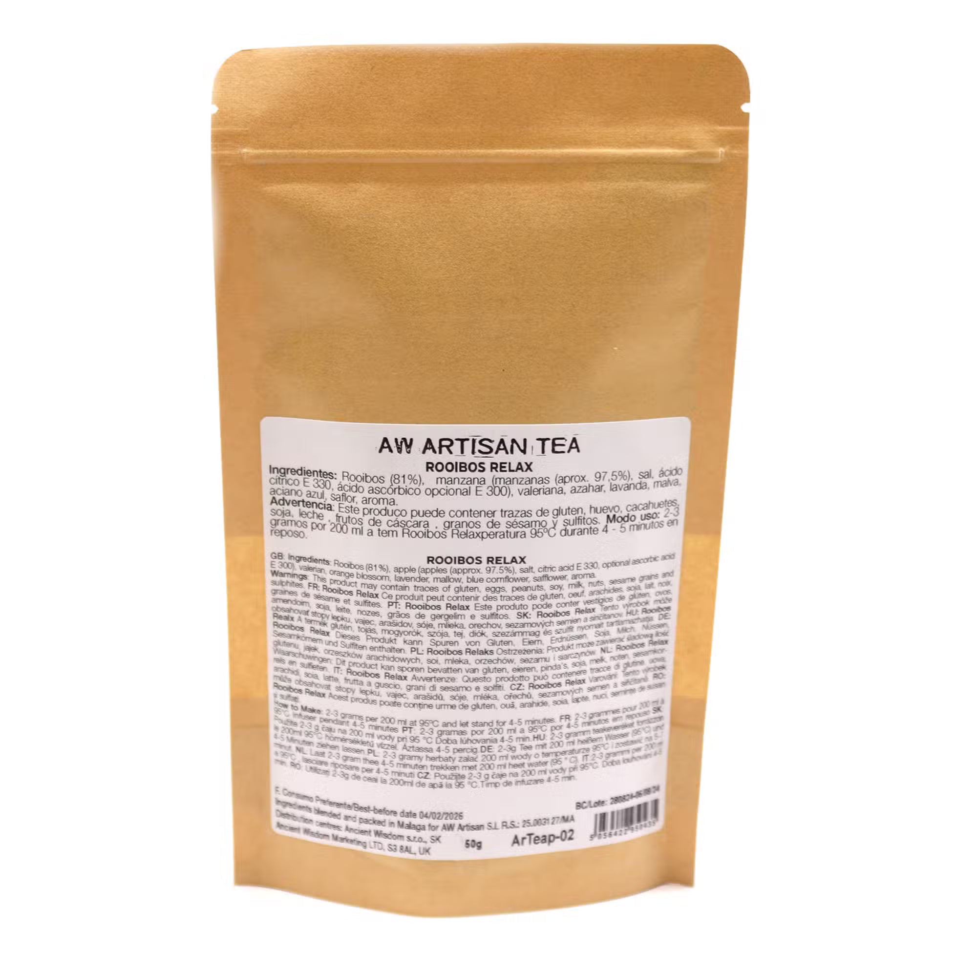 Rooibos Relax — Herbal Tea Blend (50g)