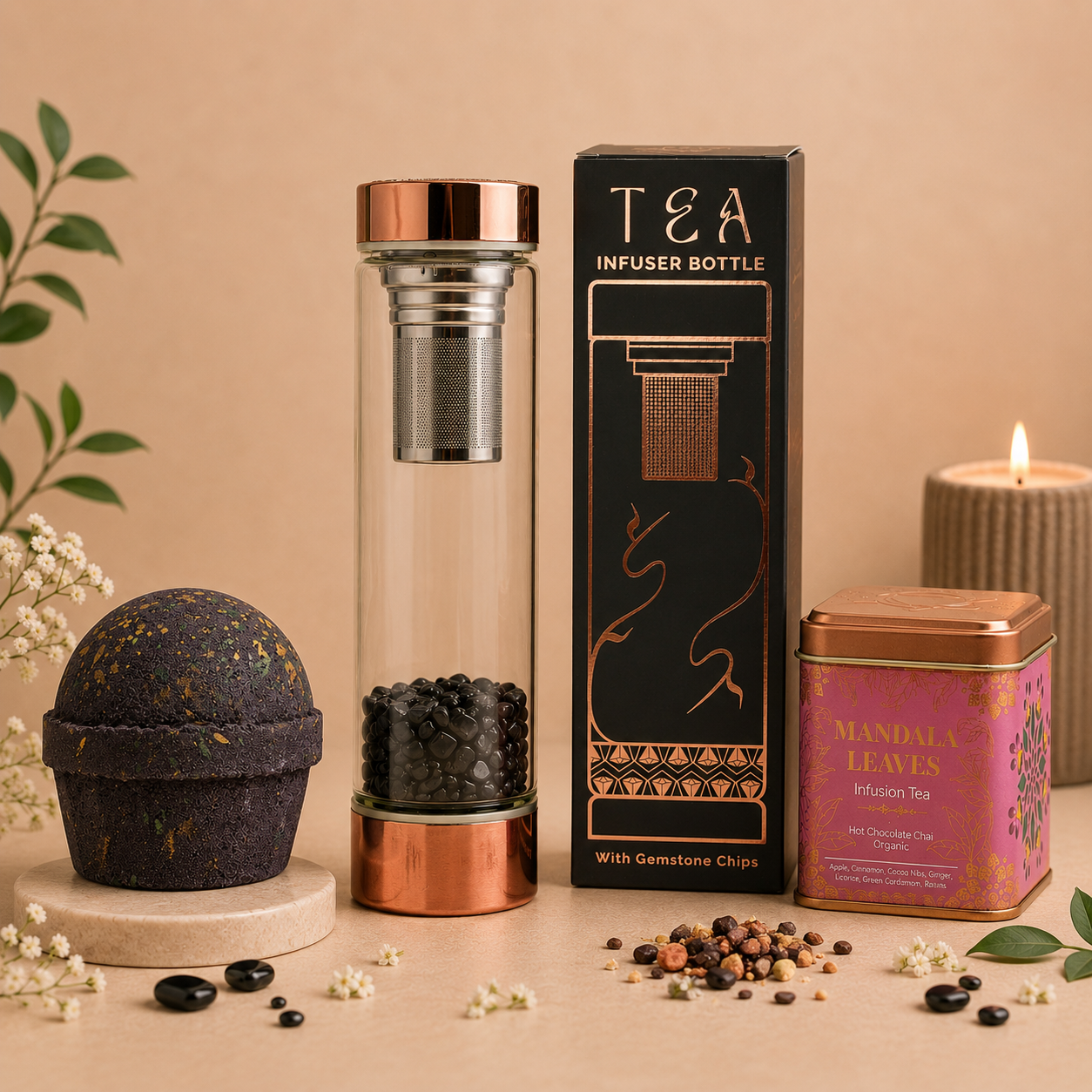 Dubai Wellness Gift Set - 3-delig
