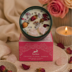 The Lovers — Crystal Magic Flower Candle