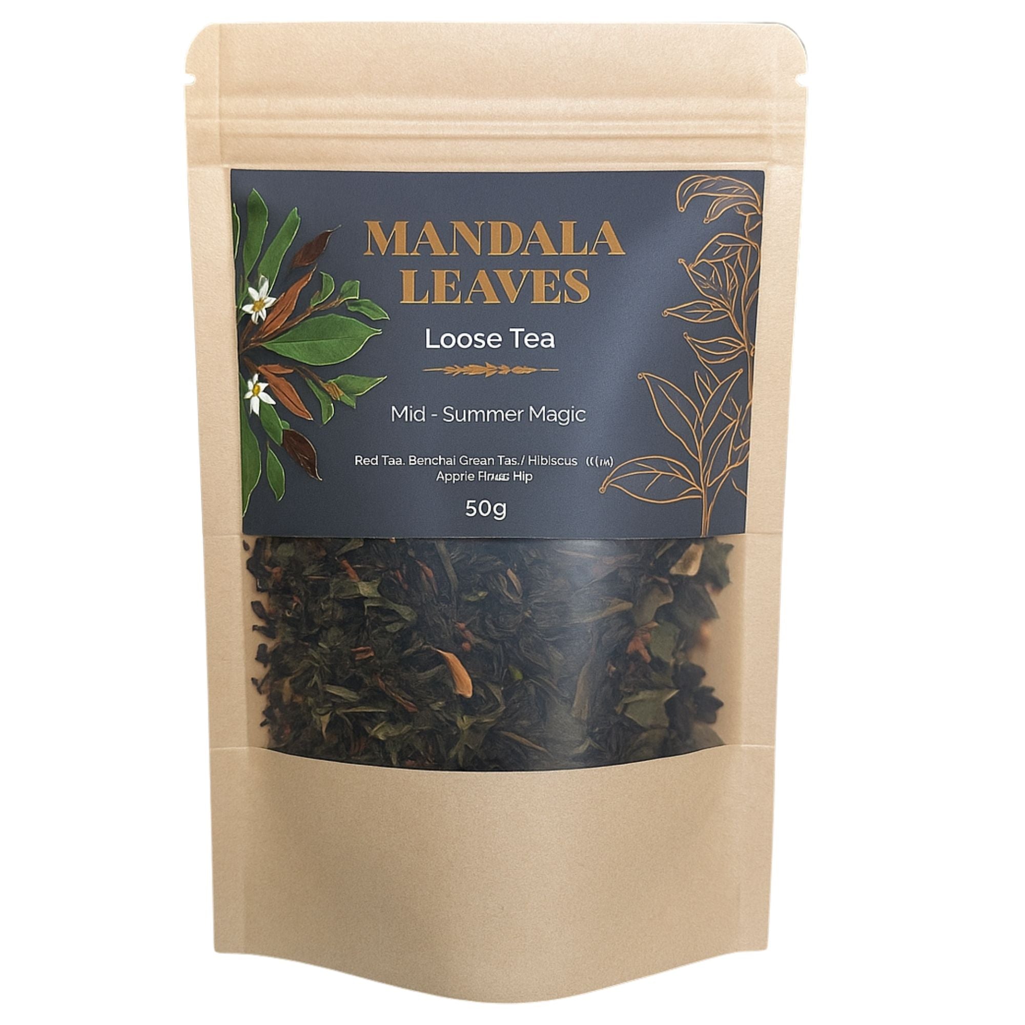 Red Tea Summer Blend — Herbal Tea (50g)
