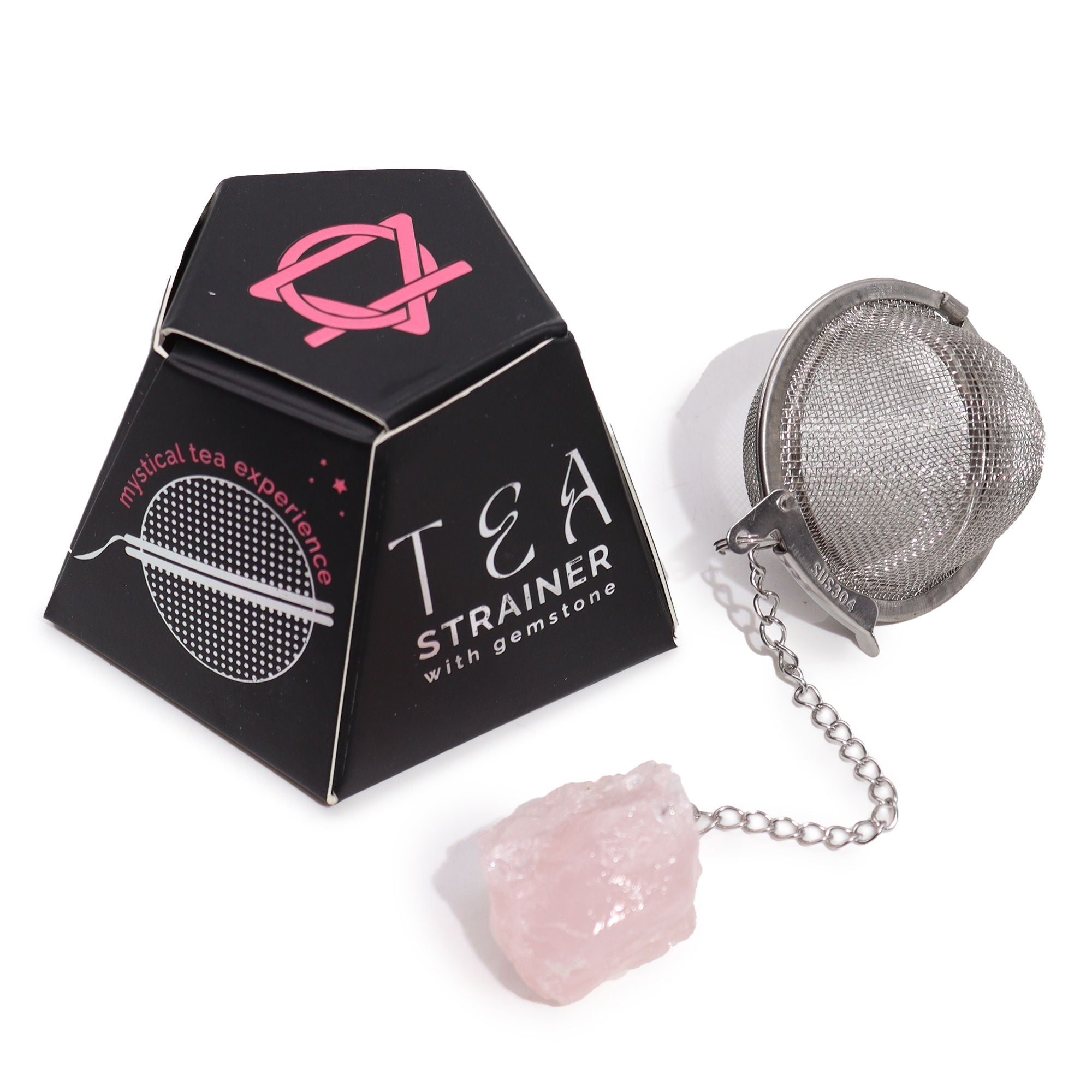 Rose Quartz Tea Ritual Gift Set