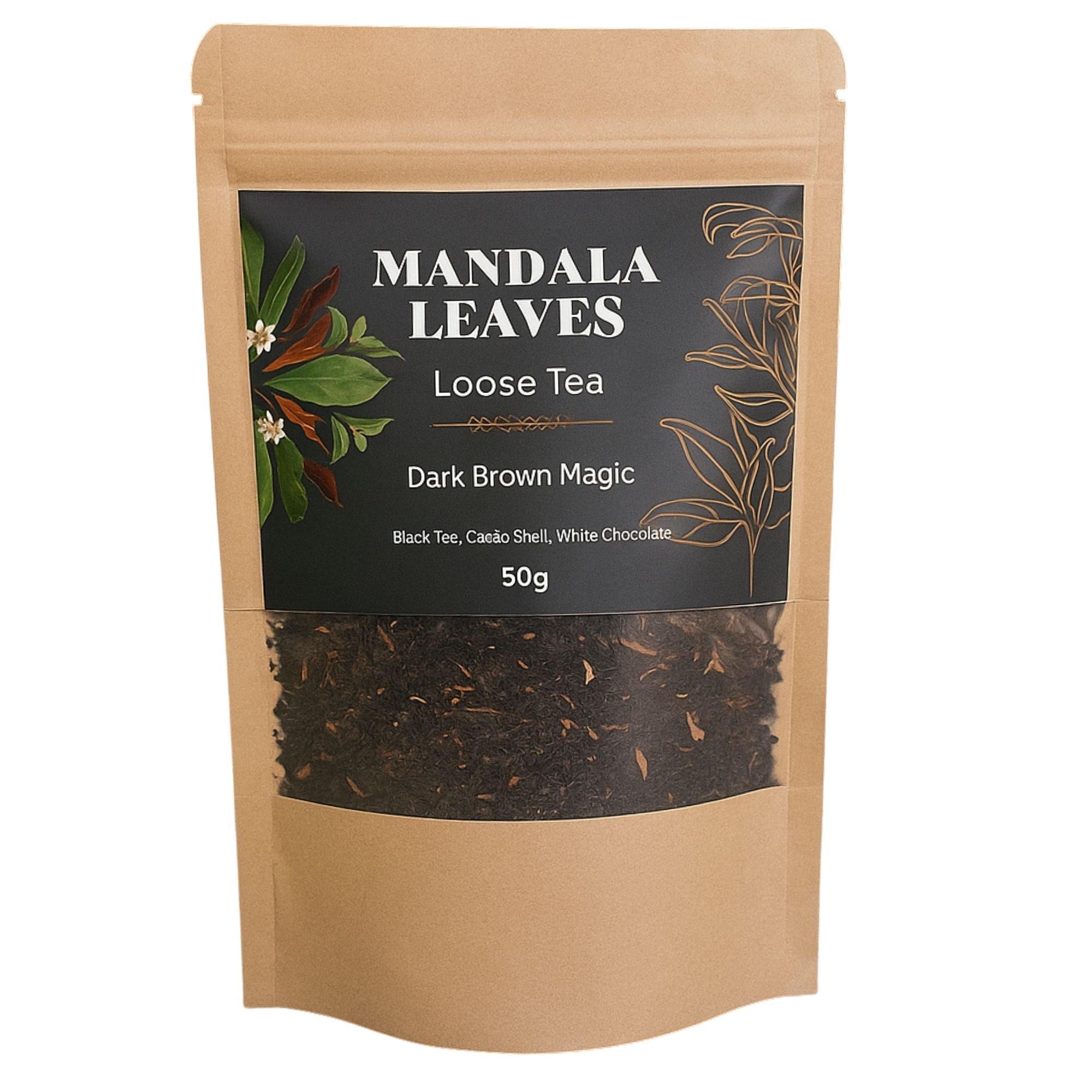 Black Tea White Chocolate — Zwarte Thee (50g)