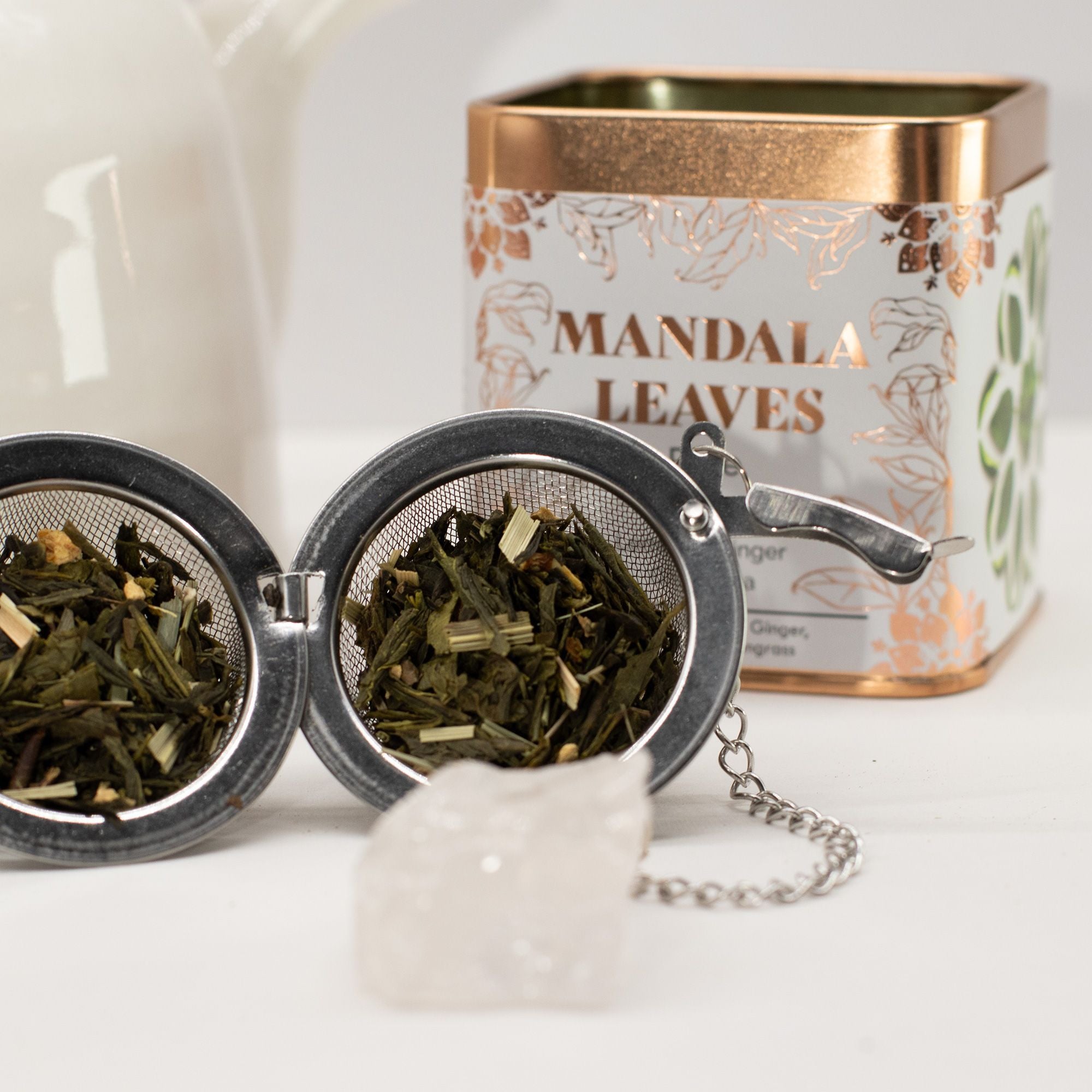 Green Tea Lemon & Ginger — Groene Thee (50g)
