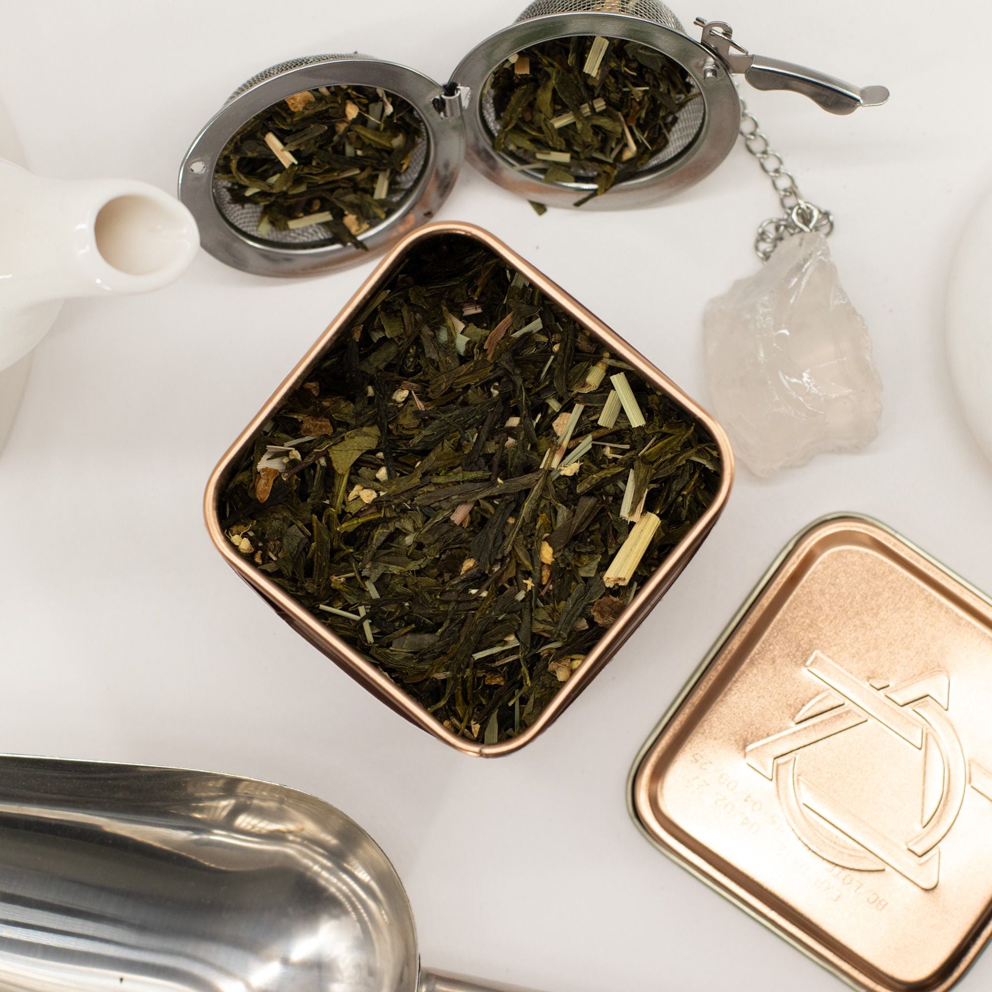 Green Tea Lemon & Ginger — Groene Thee (50g)
