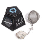 Rainbow Moonstone Crystal Tea Strainer