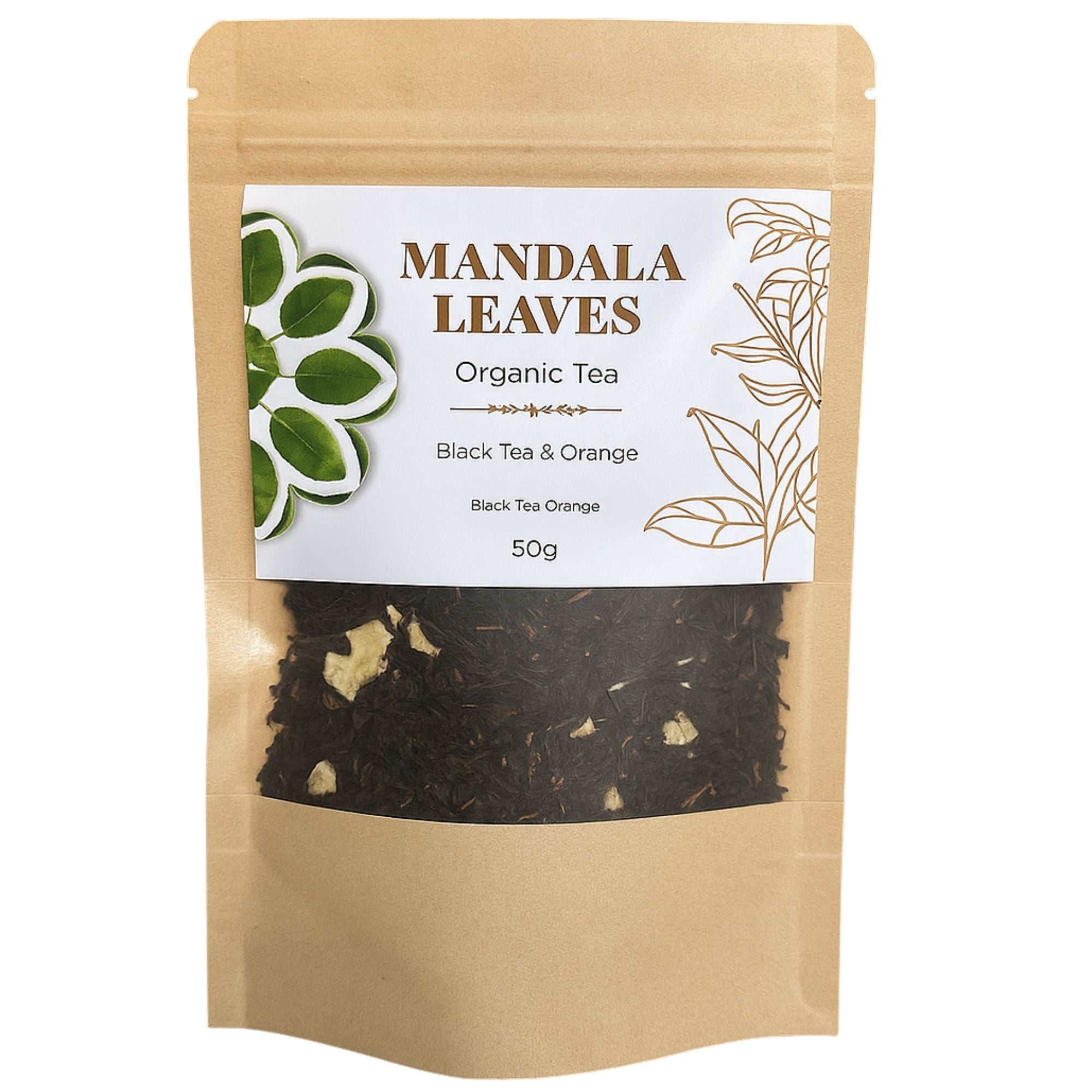 Organic Orange Black Tea — Black Tea Blend (50g)