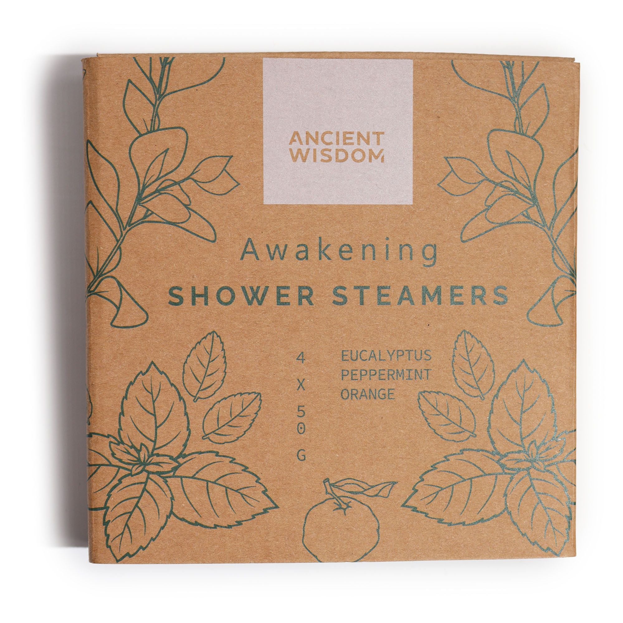 Awakening Shower Steamers — Zen Wellness Set (4 stuks)