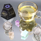 Rock Quartz Crystal Tea Strainer