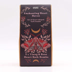 Heart Haven Bath Bomb Set — Ylang &amp; Rose (350g)