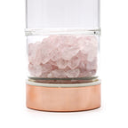 Luxe Crystal Tea Infuser — Rose Quartz