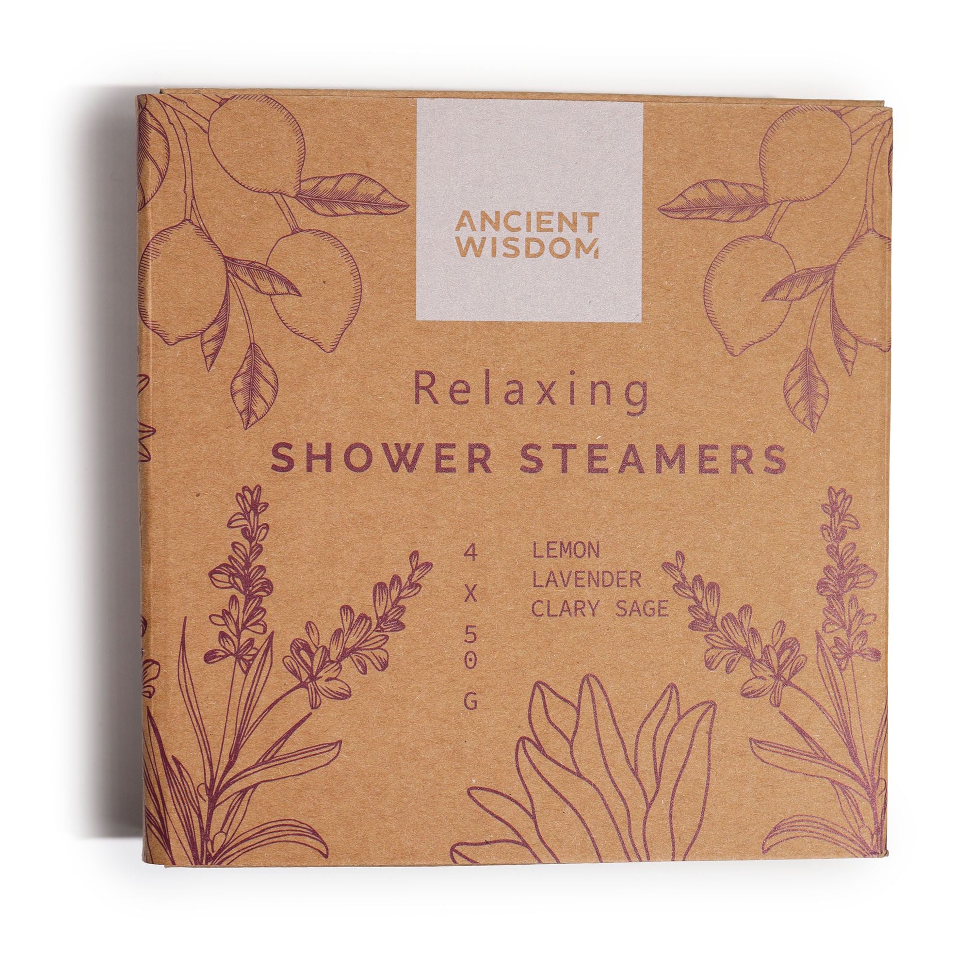 Relaxing Shower Steamers — Zen Wellness Set (4 stuks)