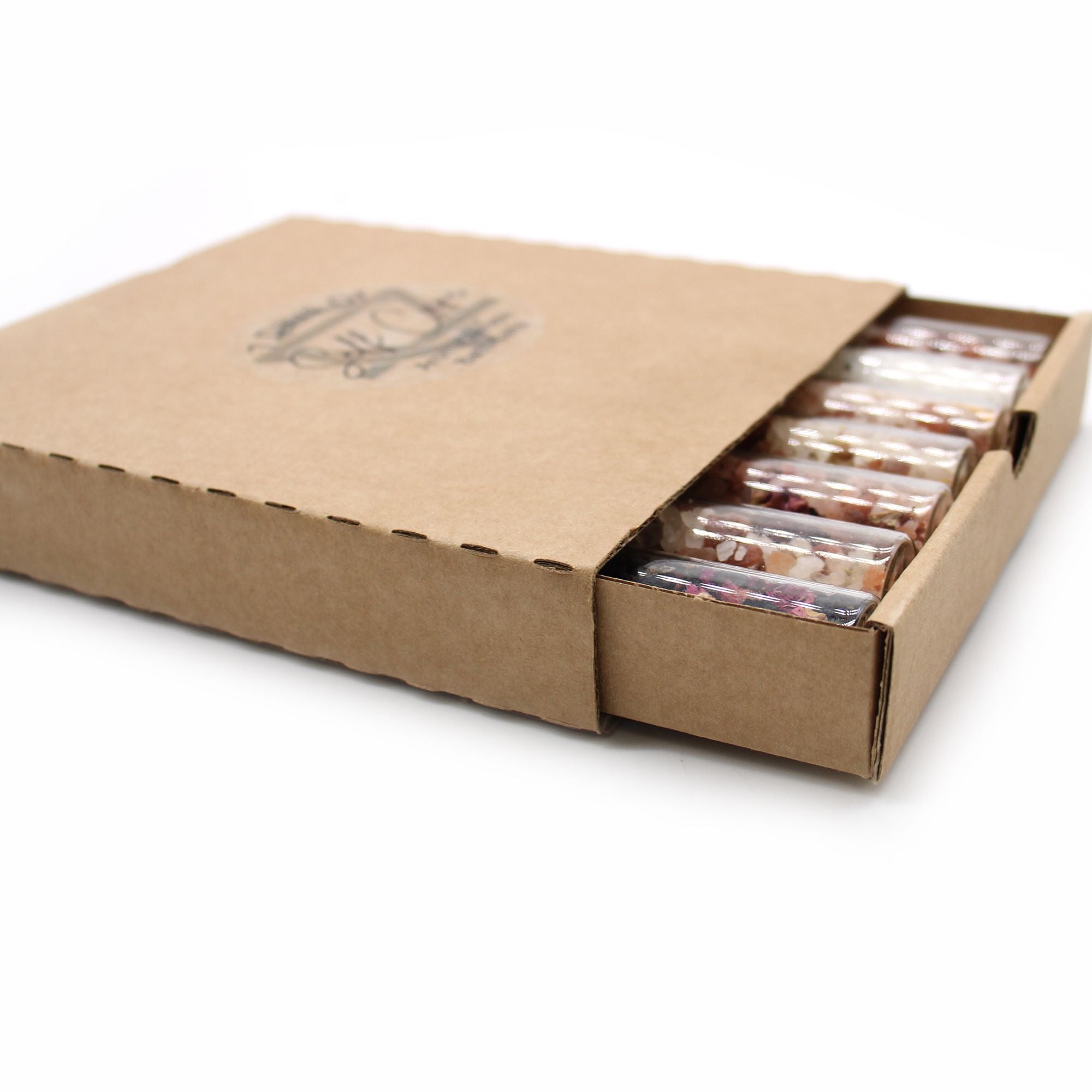 Bath Salts in Flesjes — Gift Set (7 x 40g)