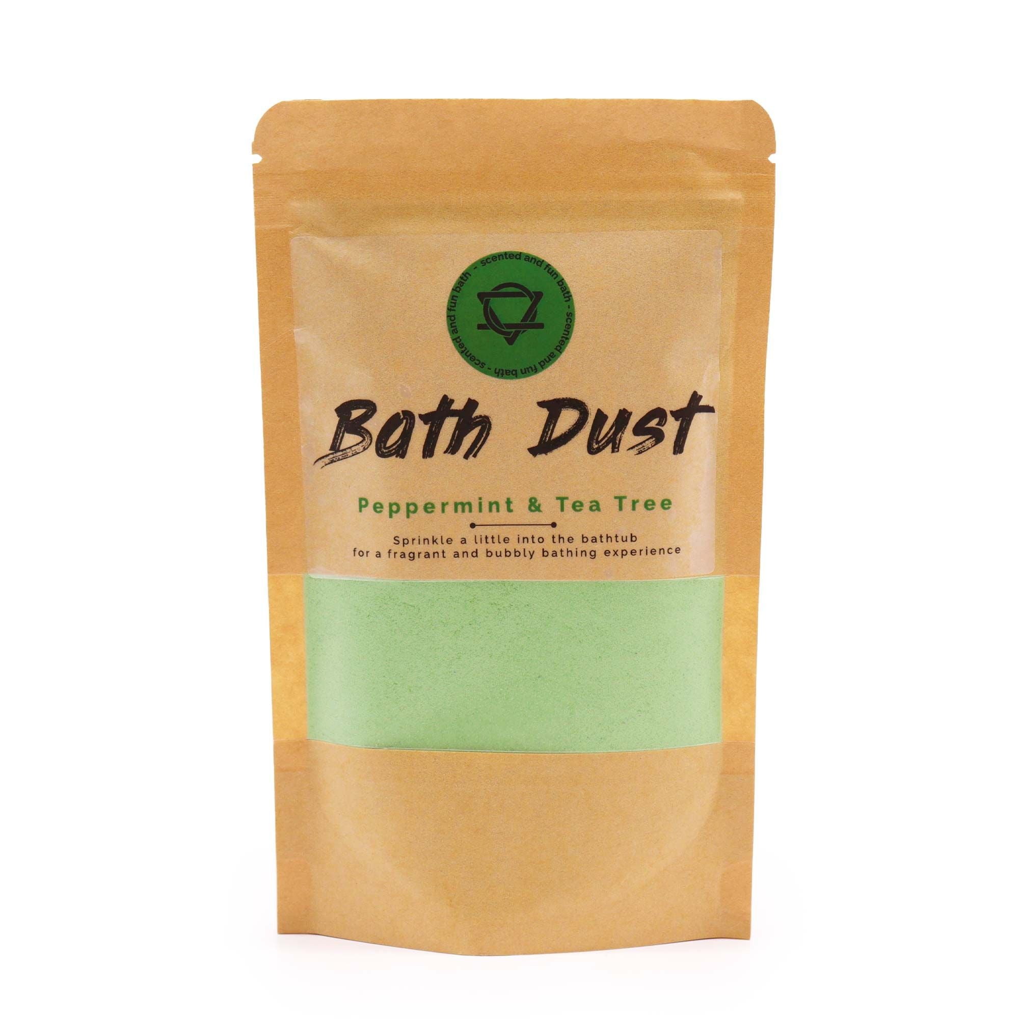 Peppermint & Tea Tree Bath Dust — 200g