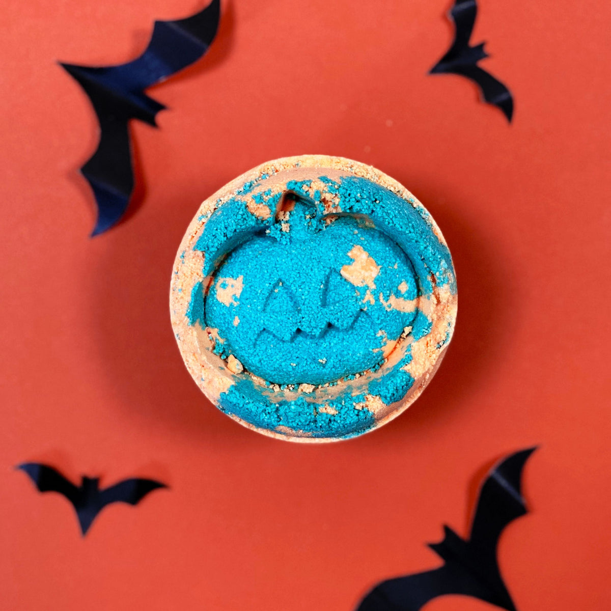 Grote handgemaakte Fennel & Orange Halloween Bath Bomb