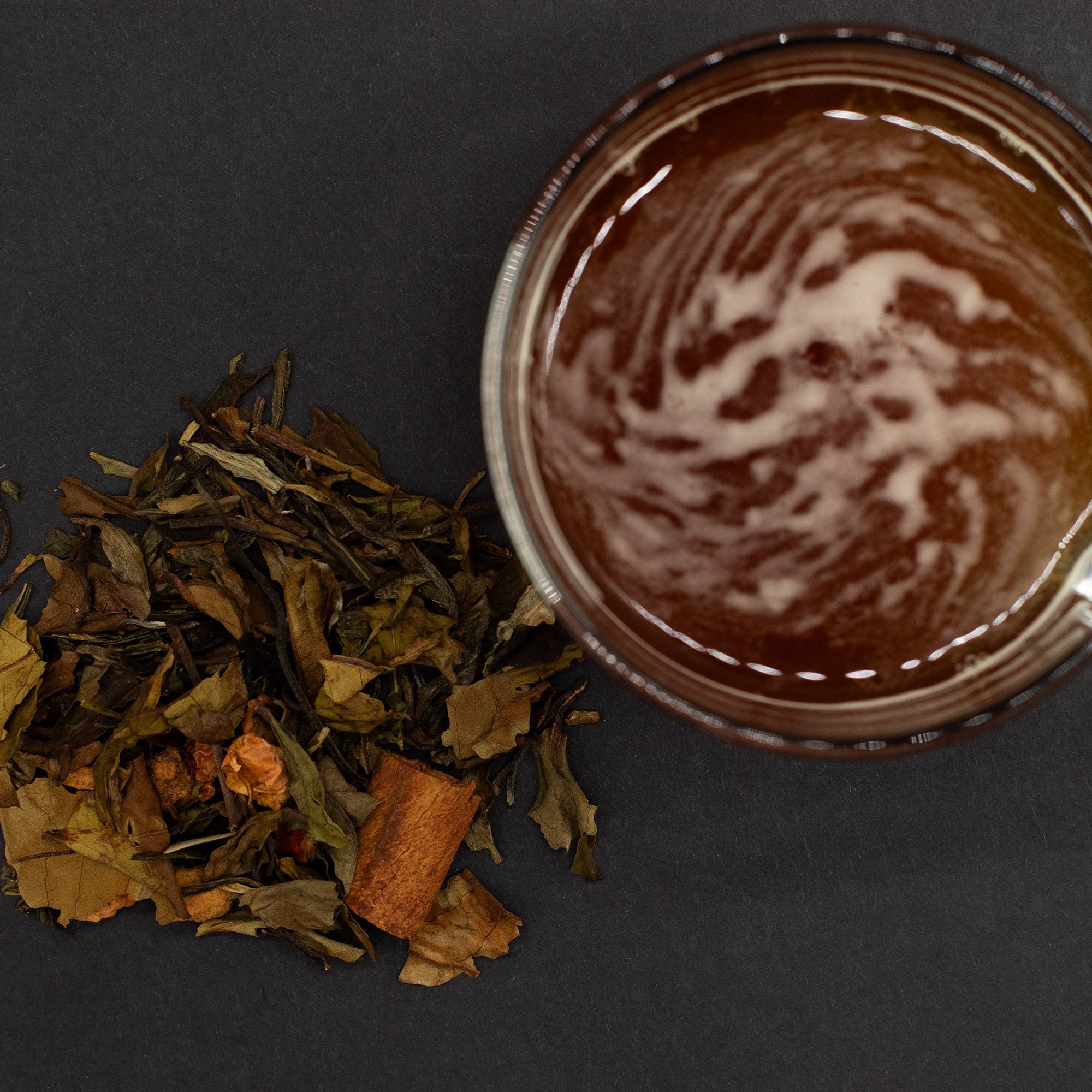 White Tea Apple & Cinnamon — Groene & Witte Thee (50g)